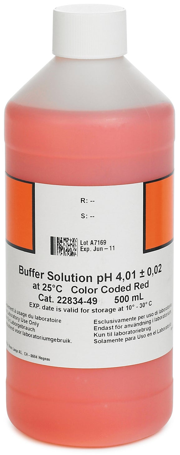 Pufferlösung, pH-Wert 4,01, 500 mL