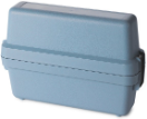 Multitest-Kit-Koffer (145 x 206 x 66 mm), blaues Polypropylen