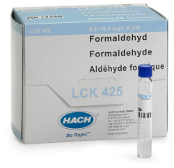 Formaldehyd Küvetten-Test - ISO 12460, 0,5 - 10 mg/L H₂CO, 25 Bestimmungen