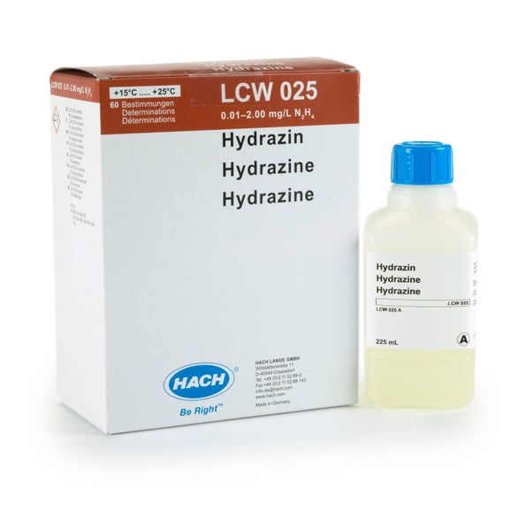 Hydrazin Pipettier-Test 0,01-2,0 mg/L N₂H₄