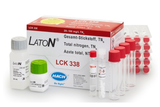 Hach Nitrogen (Total) TNTplus Vial Test, LR (1-16 mg/L N), 25 Tests