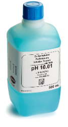 Pufferlösung, pH-Wert 10,01, blaue Farbcodierung, 500 mL