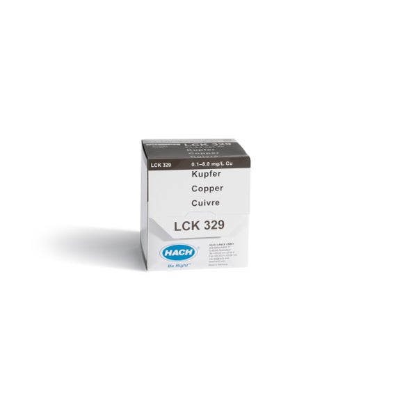 Kupfer Küvetten-Test 0,1-8,0 mg/L Cu, 25 Bestimmungen