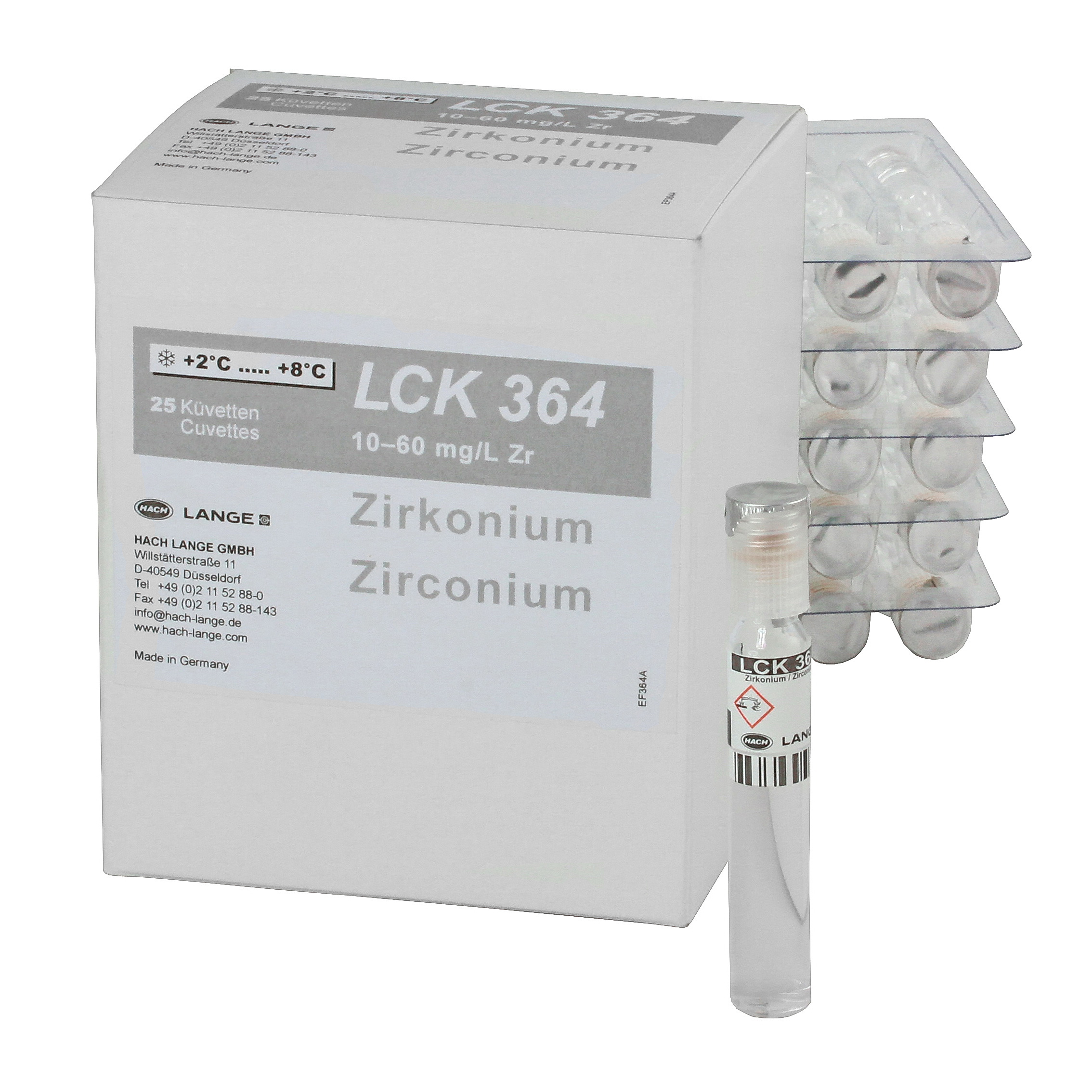 Zirkonium Küvetten-Test